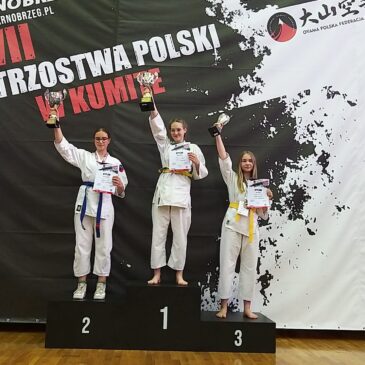Sukces naszej uczennicy w Mistrzostwach Polski w Karate